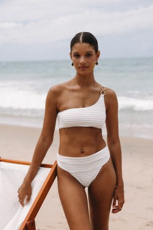 Sandra Top - Golden Stripes
