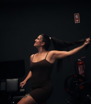Fitness Jumpsuit Guida - Brown