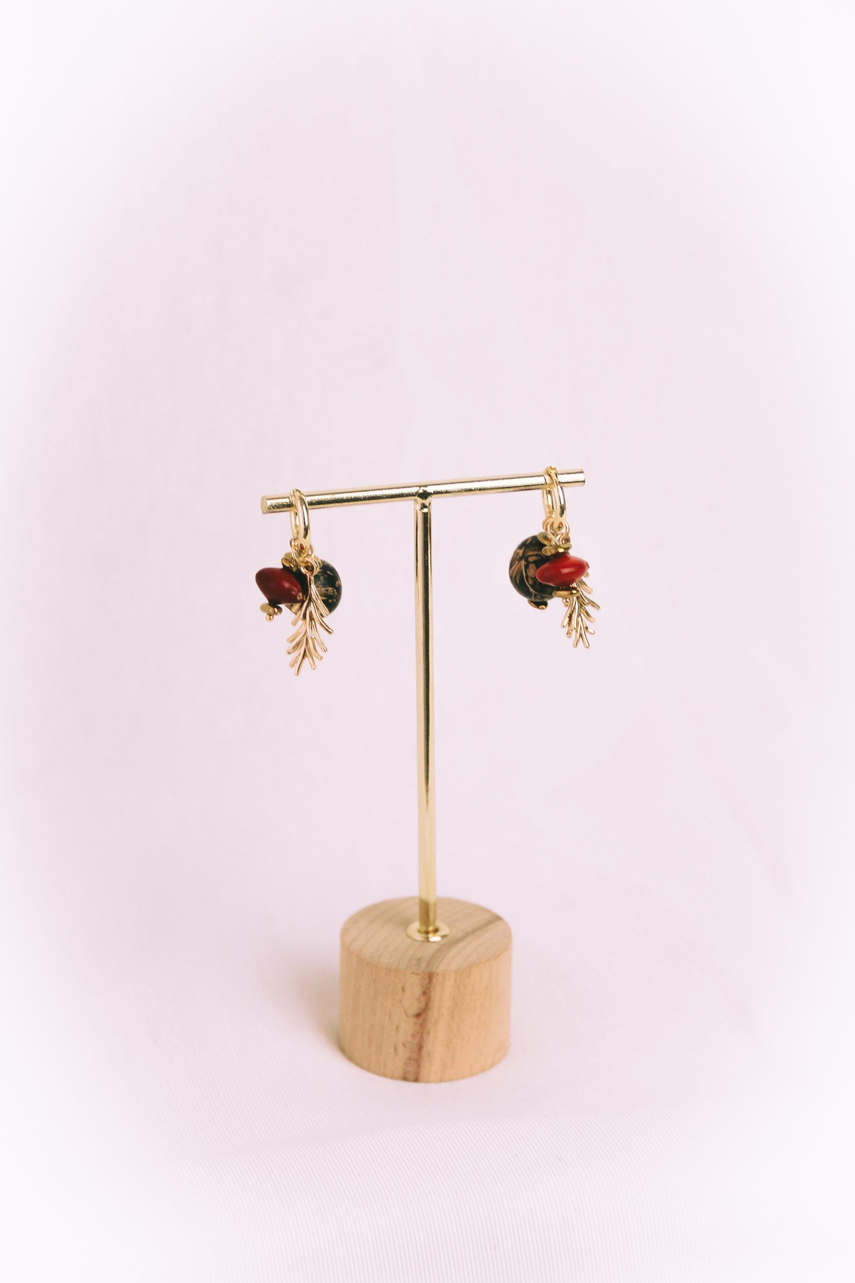 Earring with seed